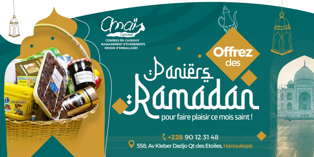 Paniers Ramadan by ANAÏS Concept