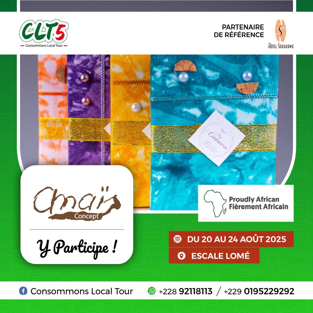 Consommons Local Tour 5 à Lomé, ANAÏS Concept partenaire